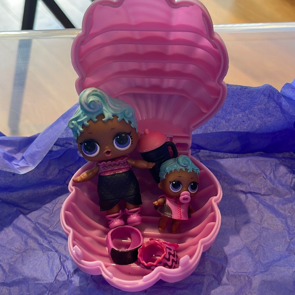 Lol Surprise Mermaid big sister and lil sister